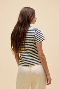 Stripe Vintage Tee Tops Daydreamer