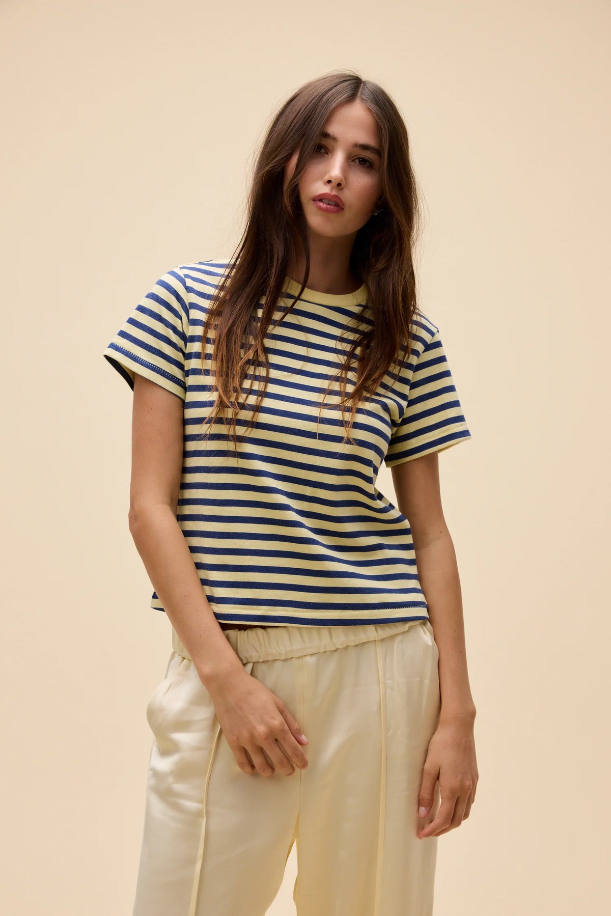 Stripe Vintage Tee Tops Daydreamer