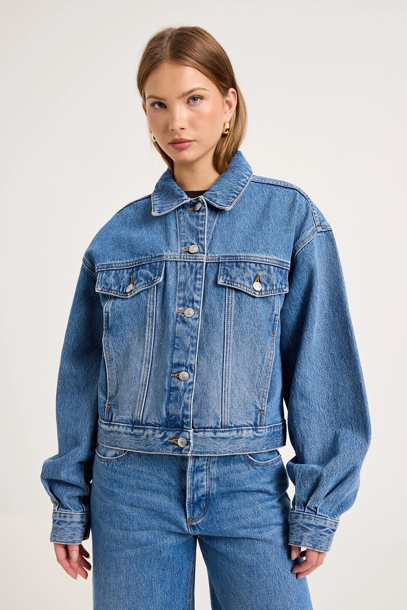 Denim Swing Jacket Soho Vintage