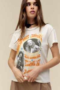 Janis Joplin In Concert Reverse Tour Tee Tops Daydreamer