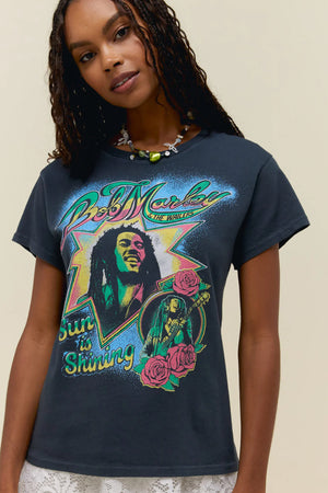 Bob Marley And The Wailers Sun I Shining Tour Tee - The Canyon