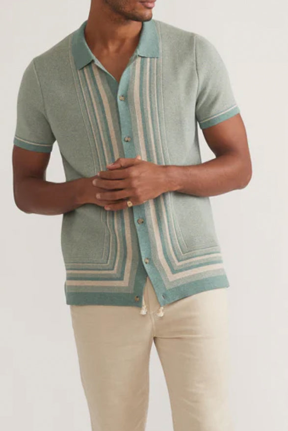 Ethan Sweater Button-Down Sweater Marine Layer