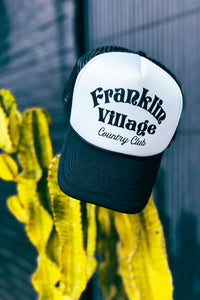 Trucker Hat - Franklin Village Country Club Accessories Trash Flowers
