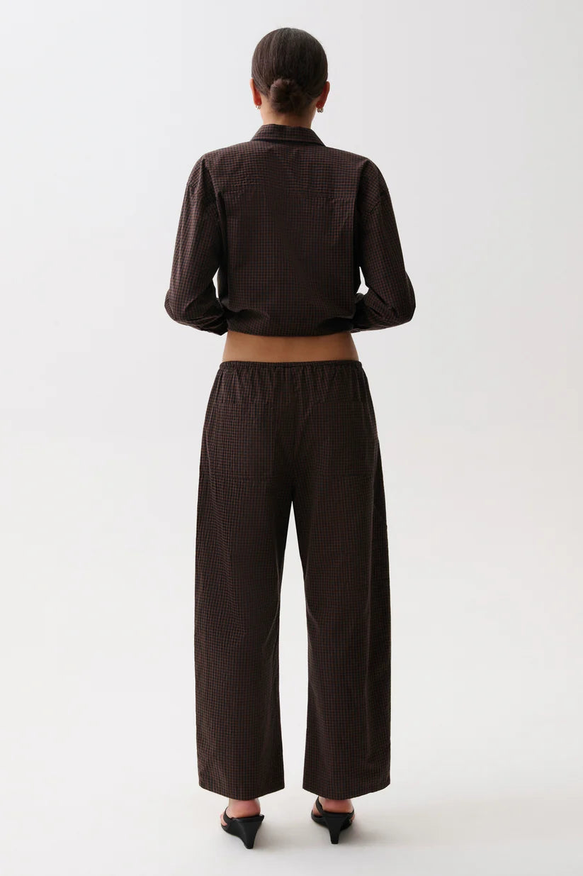 Theo Drawstring Poplin Pant - Hot Toddy Bottoms Pistola