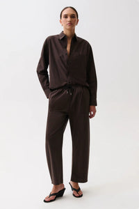Theo Drawstring Poplin Pant - Hot Toddy Bottoms Pistola