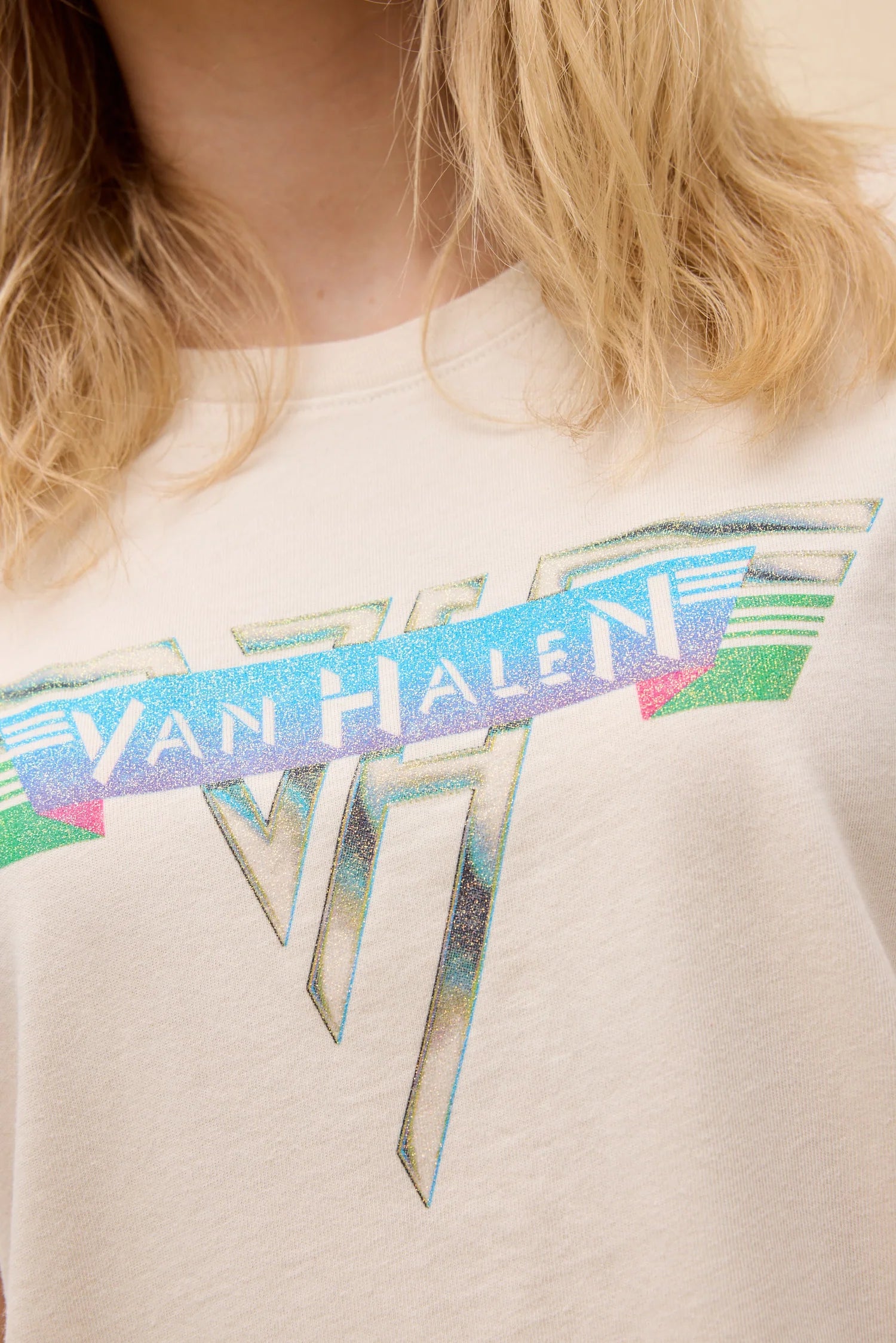 Van Halen Glitter Logo Tour Tee
