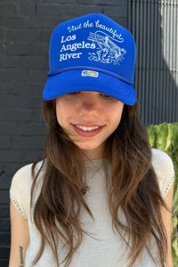 Trucker Hat - Visit The LA River Accessories Trash Flower Trucker Hats