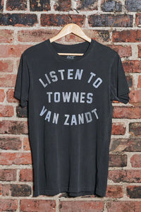 Listen To Townes Unisex Tee Tops Midnight Rider