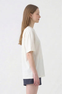 Washed Cotton Oversized Tee Tops The Blank Lab