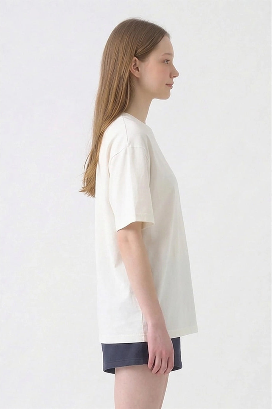 Washed Cotton Oversized Tee Tops The Blank Lab