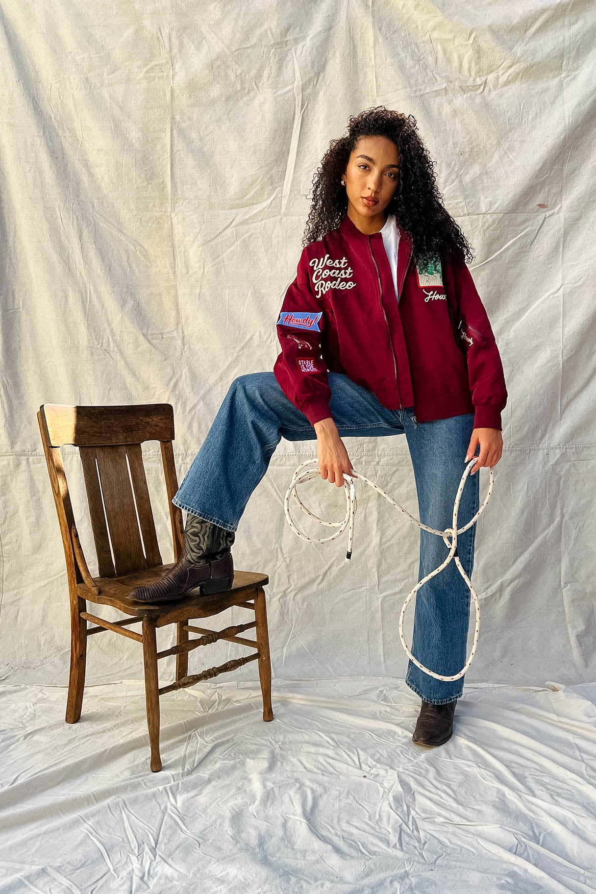 West League Varsity Love Bomber - Black Outerwear Davi & Dani