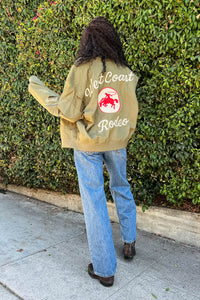 West League Varsity Love Bomber - Black Outerwear Davi & Dani