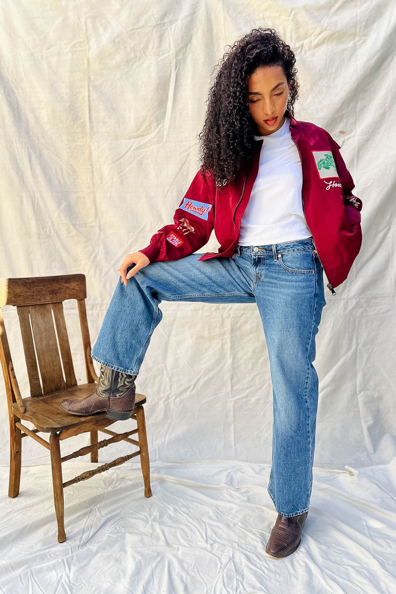 West League Varsity Love Bomber - Black Outerwear Davi & Dani