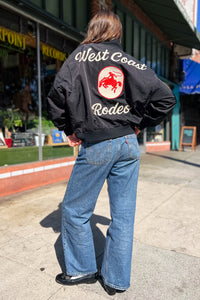 West League Varsity Love Bomber - Black Outerwear Davi & Dani