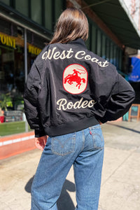 West League Varsity Love Bomber - Black Outerwear Davi & Dani