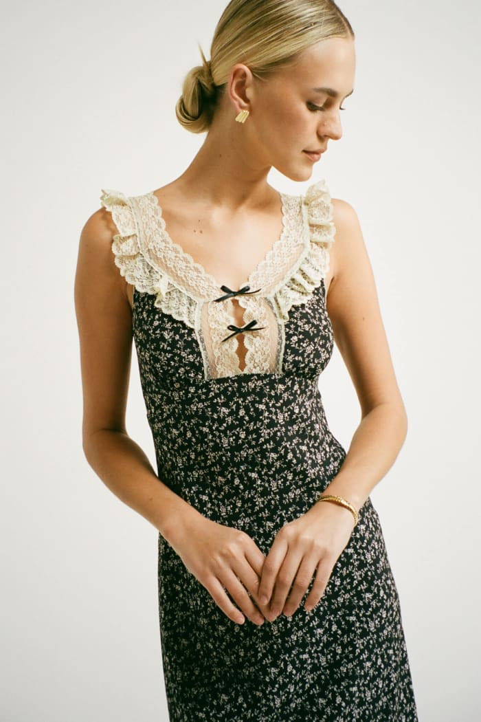 Windsor Maxi Dress - Midnight Vine