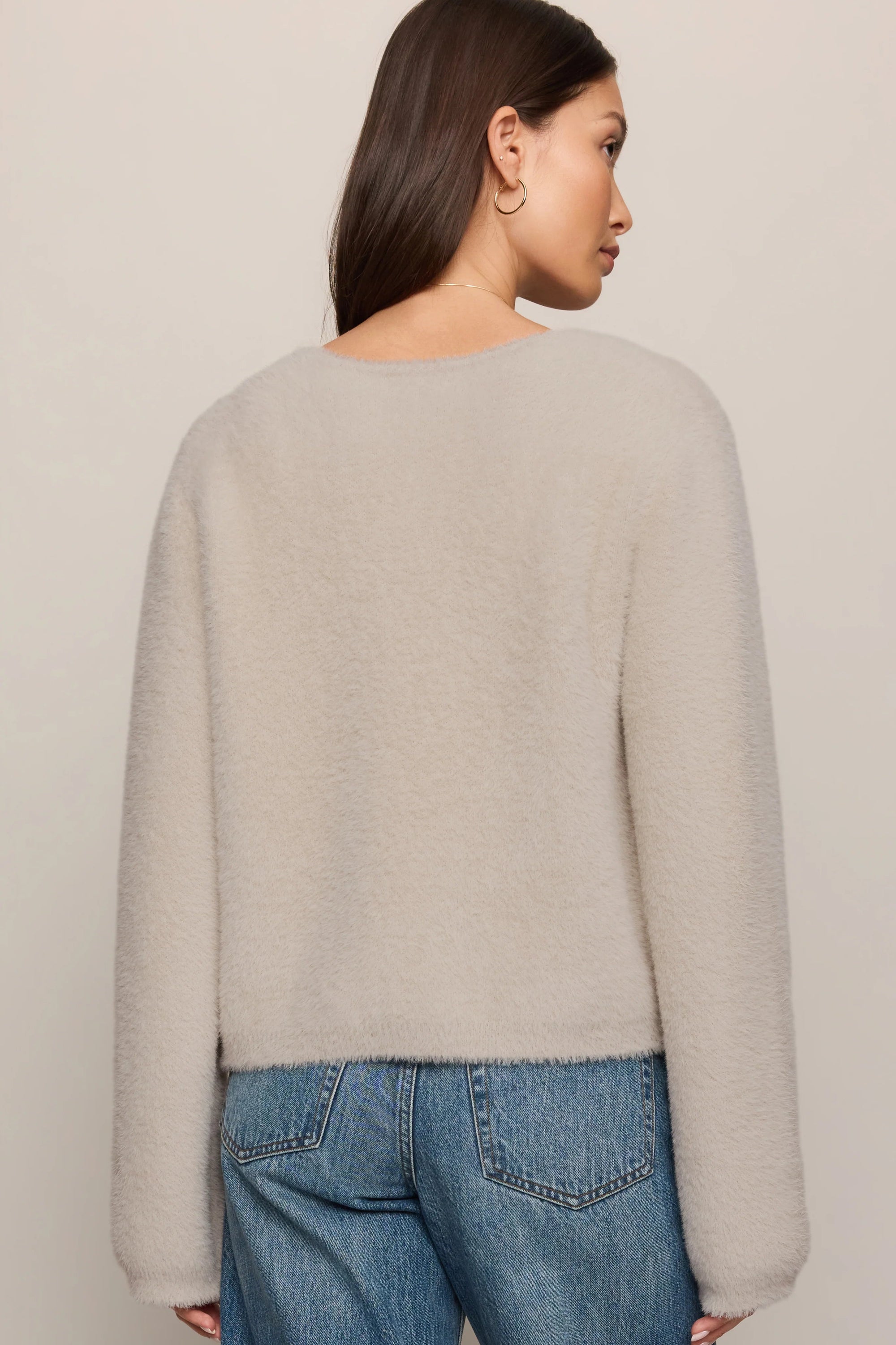 Winterglow Fluffy Cardigan