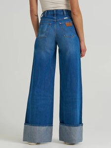 Wrangler Cuffed Trouser - Rodeo Ridge Bottoms Wrangler