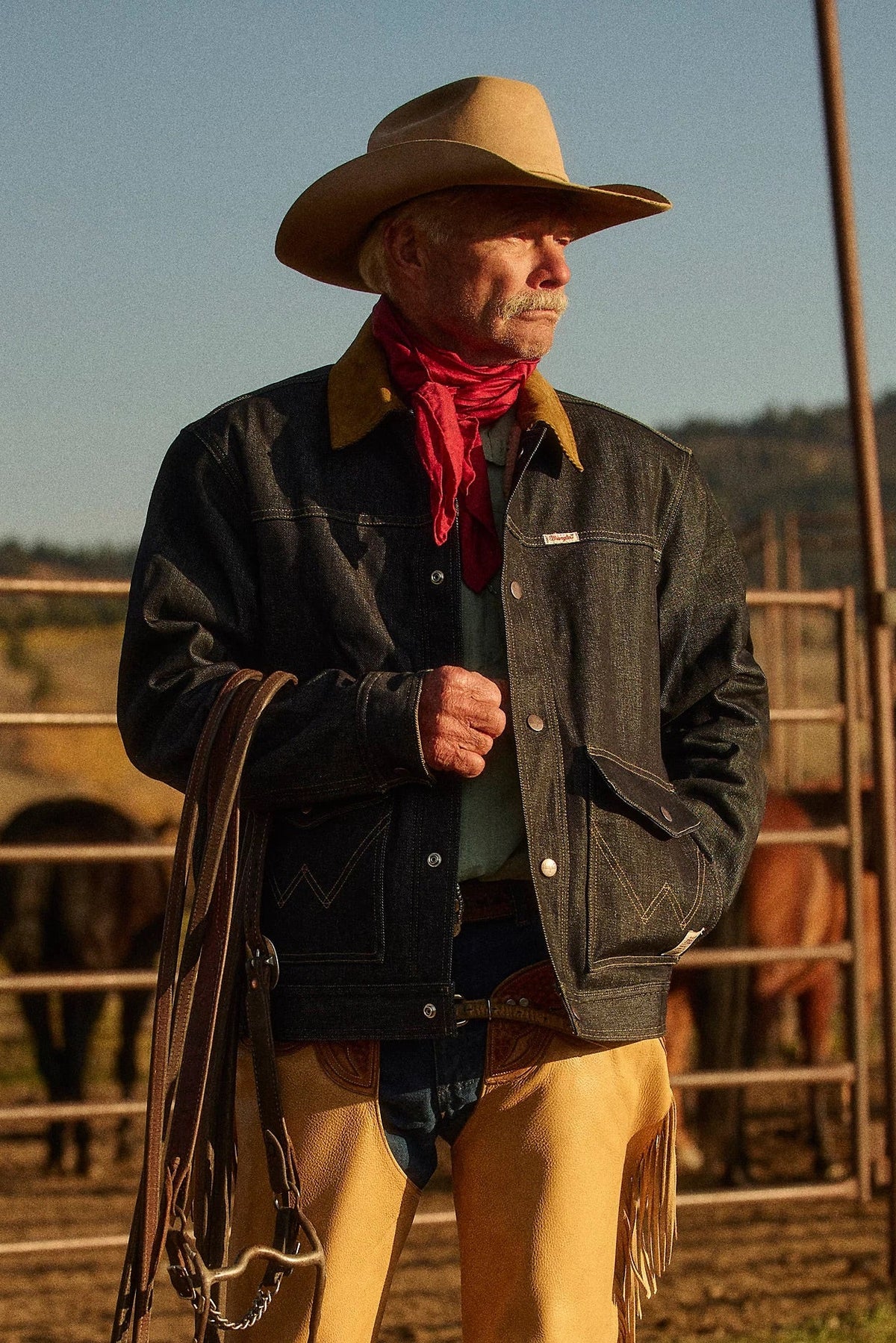 Wrangler x Filson Denim Work Jacket Outerwear Wrangler