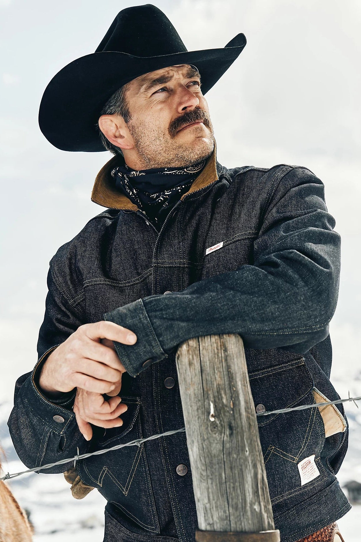 Wrangler x Filson Denim Work Jacket Outerwear Wrangler