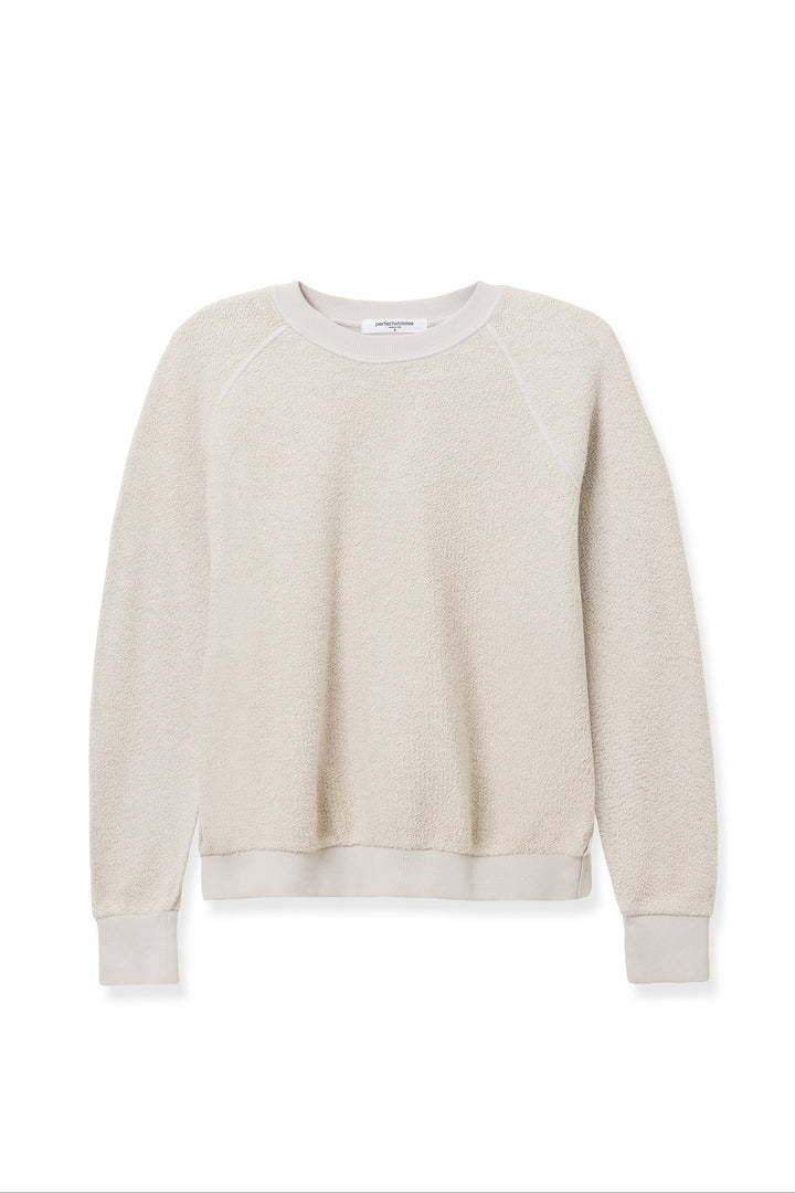 Ziggy Reverse Fleece Shrunken Crew