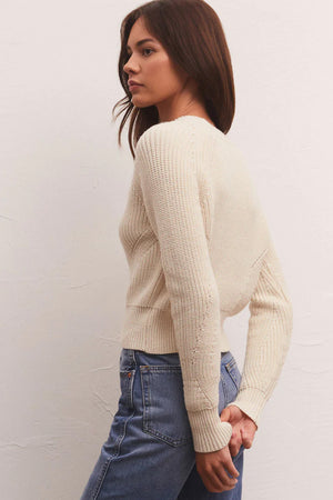Brit Cropped Cardigan - The Canyon
