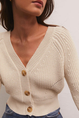 Brit Cropped Cardigan - The Canyon
