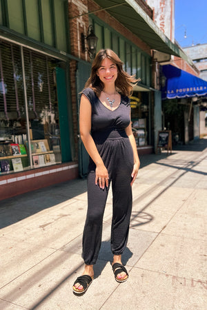 Indy Knit Jumpsuit - The Canyon