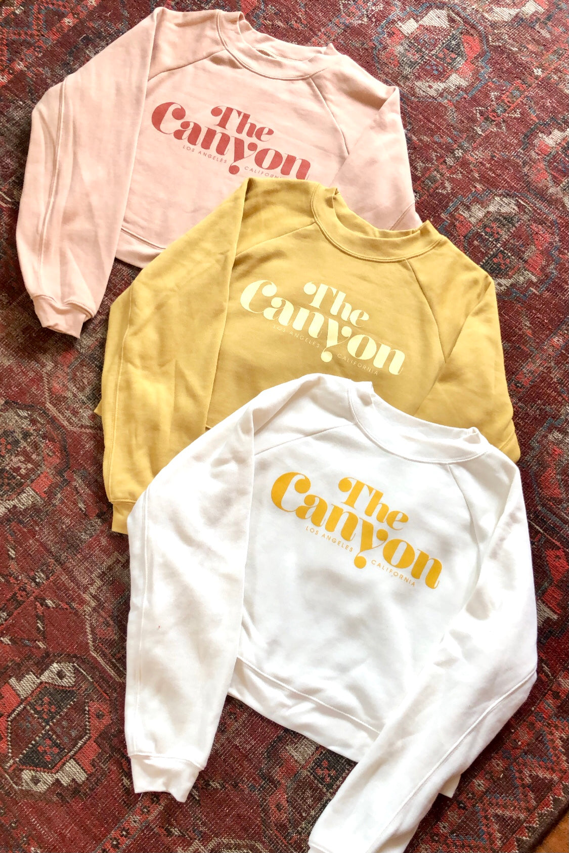 The Canyon Logo Raglan Pullover Sweaters The Canyon