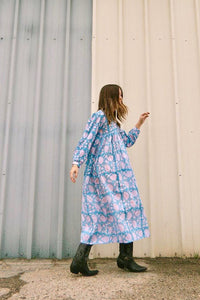 Latigo Long Sleeve Cotton Smocked Dress Dresses The Canyon