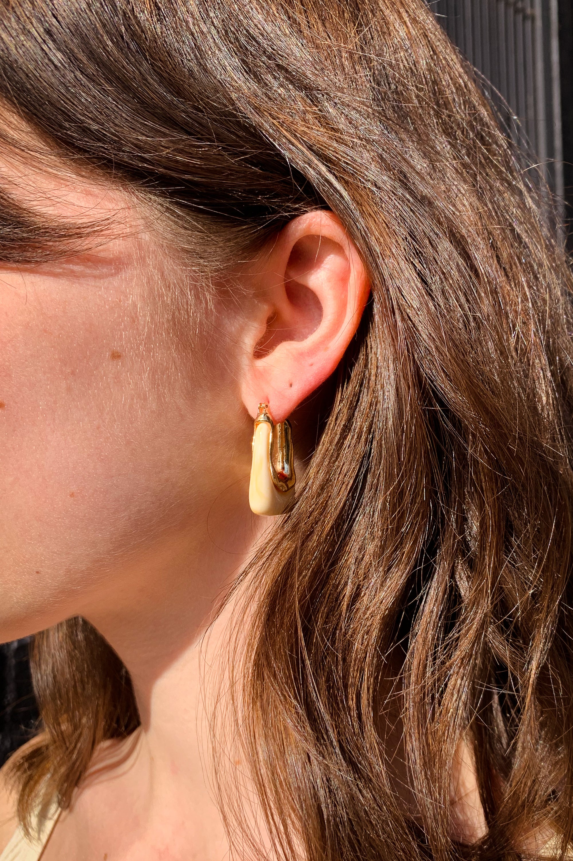 Nadia Earrings 14k Gold - The Canyon