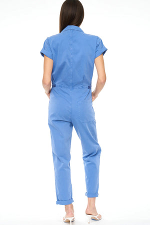 Grover Short Sleeve Field Suit - Ocean Blue - The Canyon