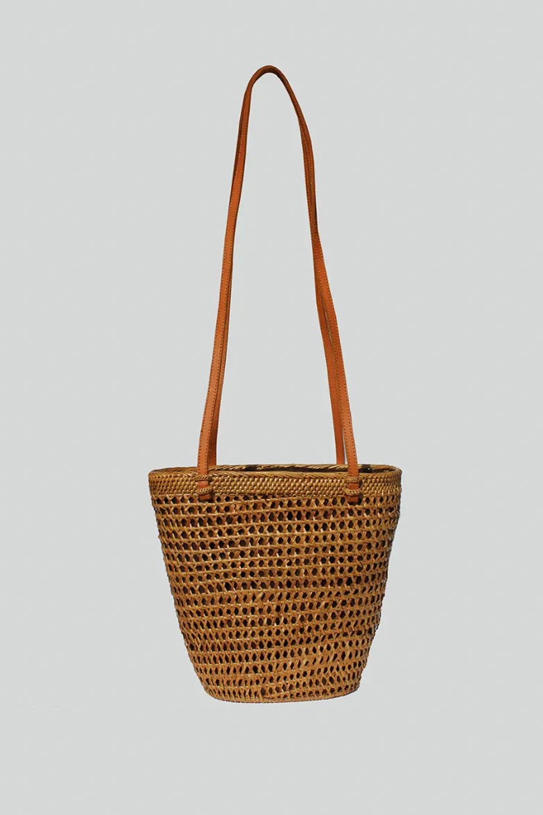 Sola Rattan Tote - The Canyon
