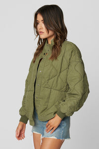 Burnt Sage Jacket Outerwear Blank NYC