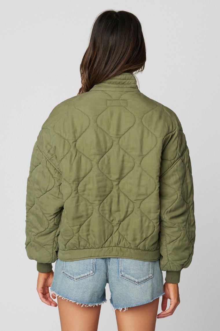 Burnt Sage Jacket Outerwear Blank NYC