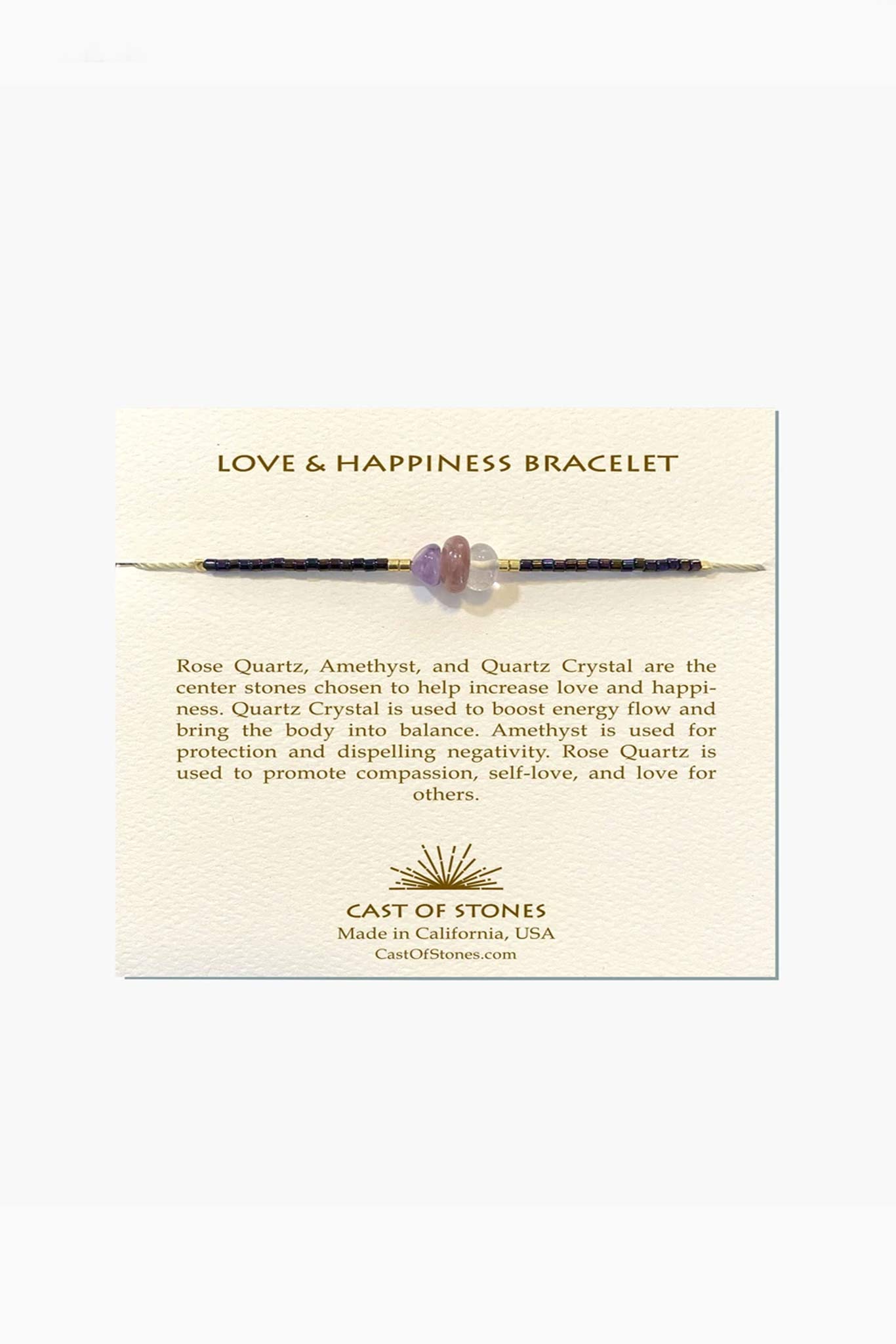 Love and Happiness Bracelet - The Canyon