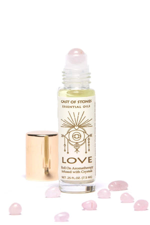 Essential Oil Roll On Aromatherapy Infused with Crystals - The Canyon