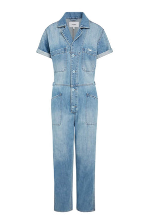Grover Short Sleeve Field Jumpsuit - Disoriented - The Canyon